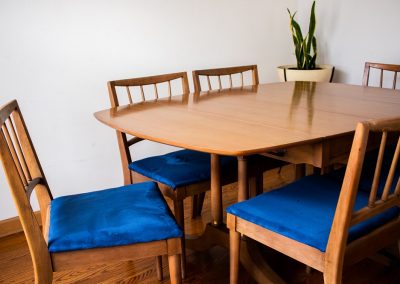 Mid Century Dining Table with 6 Chairs By Gordon's Furniture_12