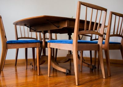 Mid Century Dining Table with 6 Chairs By Gordon's Furniture_9