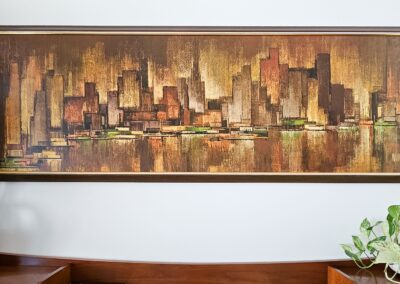 FOR SALE MID CENTURY TURNER NEW YORK CITYSCAPE WALL PRINT2