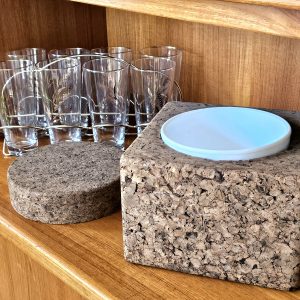 Mid Century Modern Mort N. Marton Cork Ice Bucket