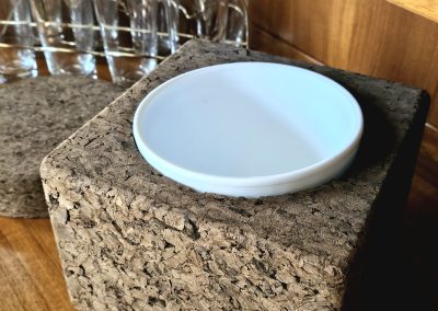 FOR SALE ICONIC MID MOD DECOR MORT N. MARTON CORK ICE BUCKET 9