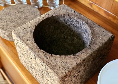 FOR SALE ICONIC MID MOD DECOR MORT N. MARTON CORK ICE BUCKET 7