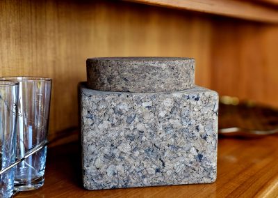 FOR SALE ICONIC MID MOD DECOR MORT N. MARTON CORK ICE BUCKET 4