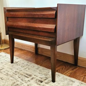 Mid-Century Modern Lane First Edition Scandia Nightstand / Side Table