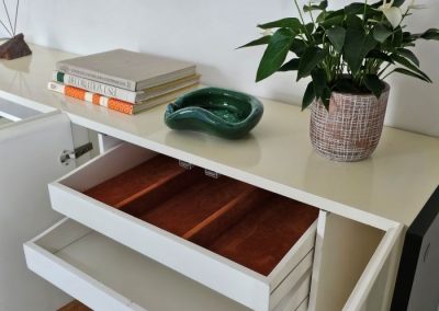 FOR SALE MID CENTURY MODERN MILO BAUGHMAN FOR THAYER COGGIN CREDENZA LUCITE 4